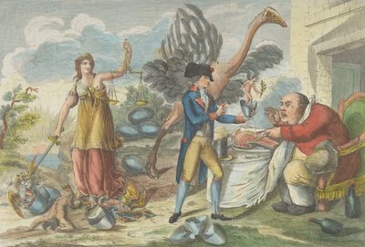 The Ninth of Thermidor, or the English Surprise by Jean Baptiste Marie Louvion