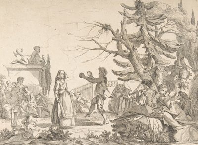 Impromptu Dance, 1742 by Jean Baptiste Marie Pierre