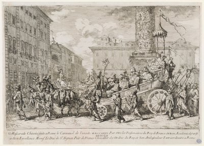 The Chinese Masquerade by Jean Baptiste Marie Pierre