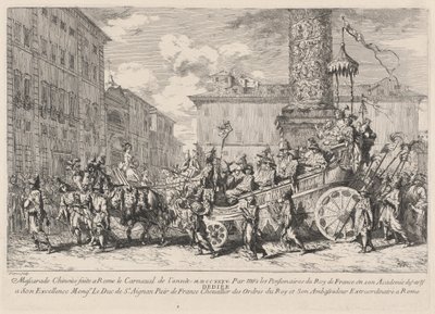 Chinese Masquerade by Jean Baptiste Marie Pierre