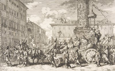 The Chinese Masquerade, 1735 by Jean Baptiste Marie Pierre