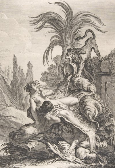 The Frightened Naiad by Jean Baptiste Marie Pierre