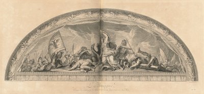 Germany, Center of the Salon of War next to the King