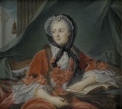 Portrait of Marie Leszczinska, Queen of France (1703-1768) by Jean Baptiste Masse