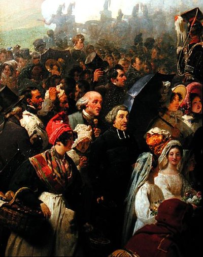 King Louis-Philippe visiting the old battlefield of Valmy, 8th June 1831 (detail) by Jean Baptiste Mauzaisse