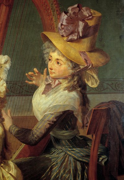 Stephanie Felicite Ducrest of Saint-Aubin, Countess of Genlis by Jean Baptiste Mauzaisse