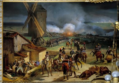 The Battle of Valmy on September 20 by Jean Baptiste Mauzaisse