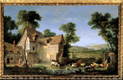 The Farm by Jean Baptiste Oudry