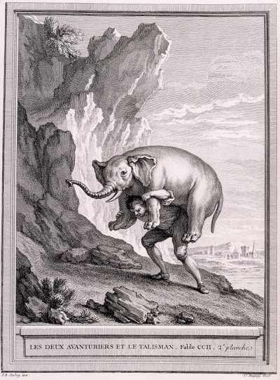 The Two Adventurers and the Talisman by Jean Baptiste Oudry
