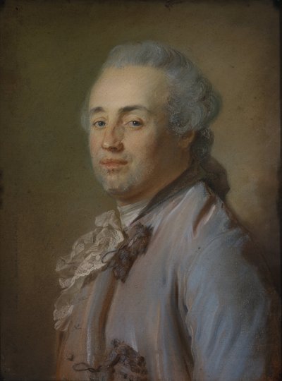 Portrait of Abel Francois Poisson de Vandieres, Marquis de Marigny by Jean Baptiste Perronneau