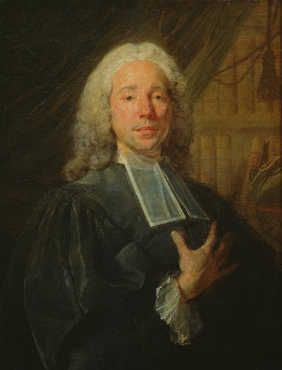 Portrait of Daniel Jousse by Jean Baptiste Perronneau