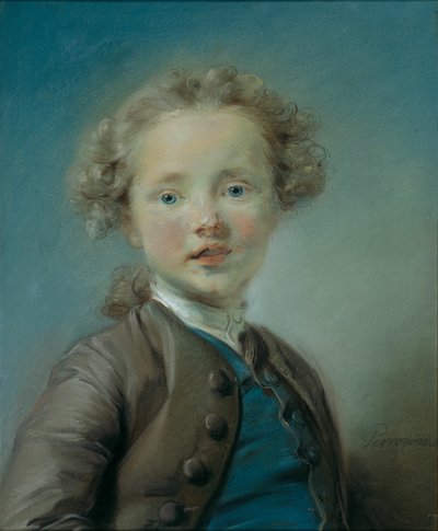 Portrait of Jean-Baptiste Antoine Le Moyne by Jean Baptiste Perronneau