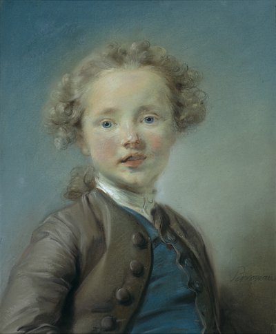 Portrait of Jean-Baptiste Antoine Le Moyne by Jean Baptiste Perronneau