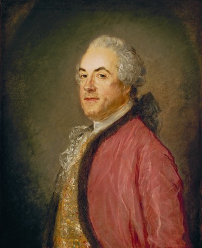 Portrait of a Man by Jean Baptiste Perronneau