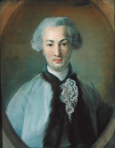 Portrait of a Young Man by Jean Baptiste Perronneau