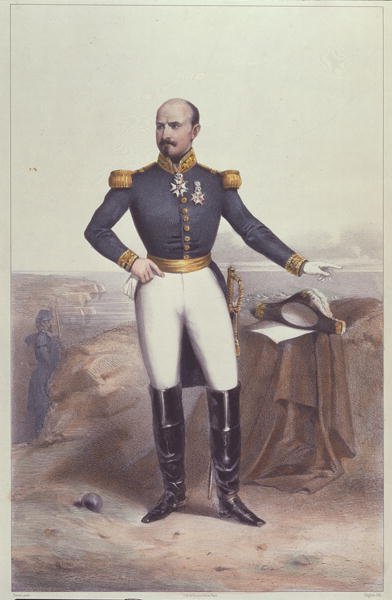 General Louis Jules Trochu (1815-96) by Jean Baptiste Perrot