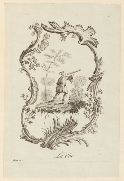 The Sight, from The Five Senses by Jean Baptiste Pillement