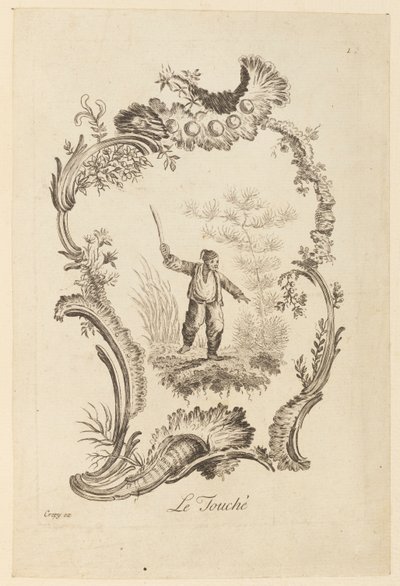 Le Touché, from The Five Senses by Jean Baptiste Pillement