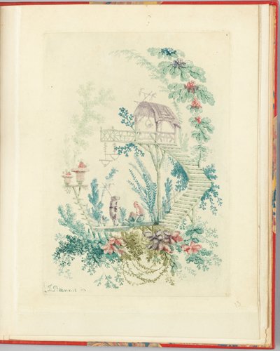 Ornamental Design from Nouvelle Suite de Cahiers Chinois a l