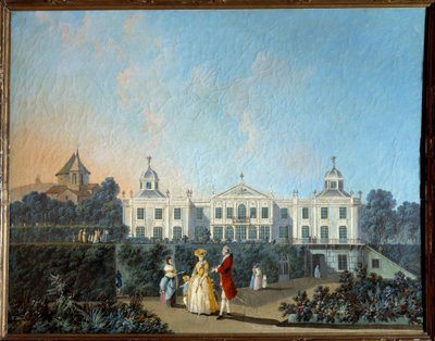 View of the Gardens of Benfica in Lisbon by Jean Baptiste Pillement