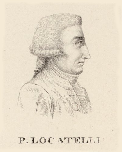 Portrait of the Violinist and Composer Pietro Antonio Locatelli by Jean Baptiste Ponce Lambert
