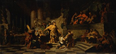 Aeneas Offering Presents to King Latinus and Asking Him for the Hand of His Daughter, 1778 by Jean Baptiste Regnault