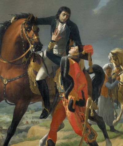 Death of General Louis Charles Antoine Desaix at the Battle of Marengo on June 14, 1800 by Jean Baptiste Regnault