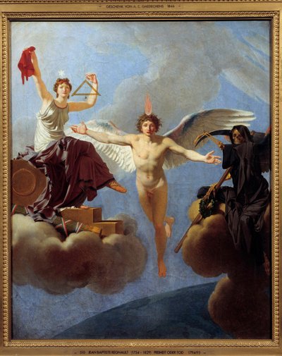 Liberty or Death Allegory of Liberty by Jean Baptiste Regnault