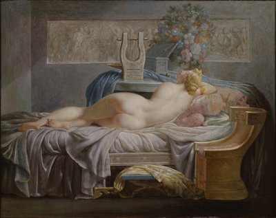 Sappho by Jean Baptiste Regnault