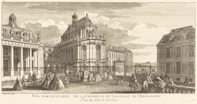 Particular View of the Chapel of the Chateau de Versailles by Jean Baptiste Rigaud