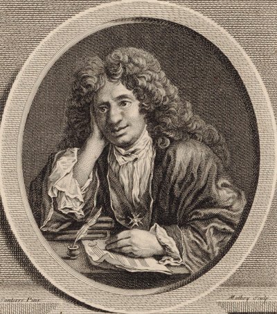 Portrait of the composer Michel-Richard de Lalande by Jean Baptiste Santerre