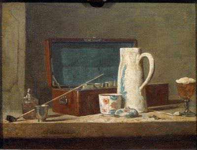 Pipes and Drinking Vessels (La Tabagie) by Jean Baptiste Simeon Chardin