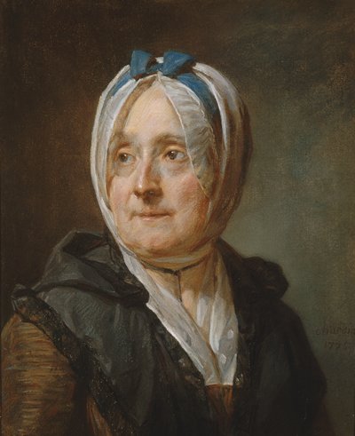 Portrait of Madame Chardin by Jean Baptiste Simeon Chardin