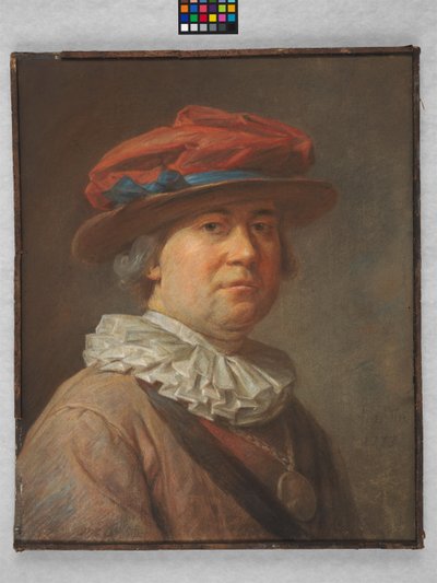 Portrait of a Man by Jean Baptiste Simeon Chardin