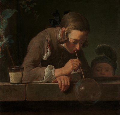 Soap Bubbles by Jean Baptiste Simeon Chardin