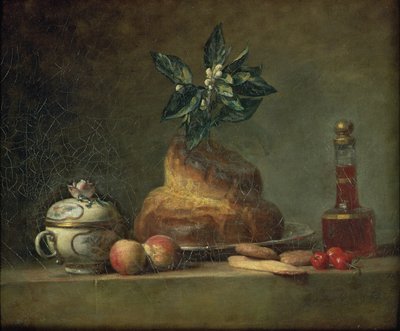 The Brioche or The Dessert, 1763 by Jean Baptiste Simeon Chardin