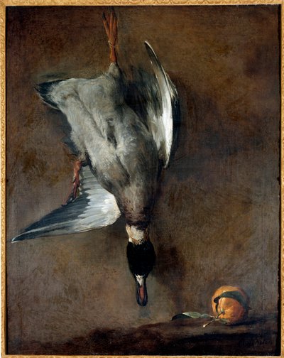 The Dead Duck by Jean Baptiste Simeon Chardin