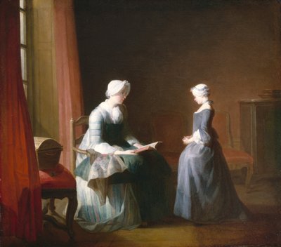 The Good Education by Jean Baptiste Simeon Chardin