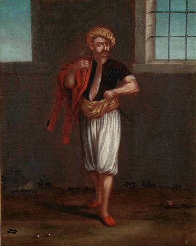 An Albanian Sailor by Jean Baptiste Vanmour (workshop of)