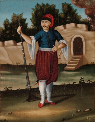 Man from the Albanian Coast by Jean Baptiste Vanmour (workshop of)