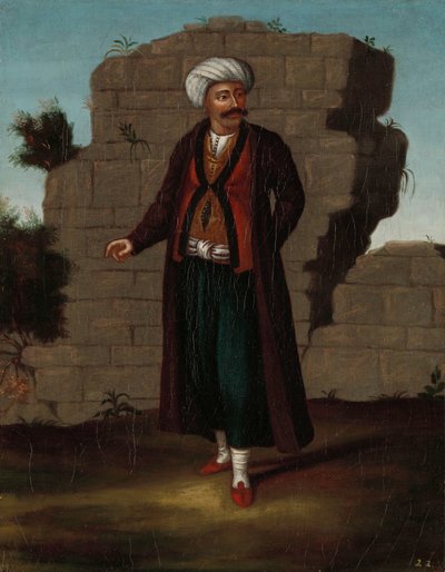 Man from the Island of Mykonos by Jean Baptiste Vanmour (workshop of)