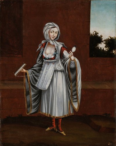 Woman from the Island of Kithnos (Thermia) by Jean Baptiste Vanmour (workshop of)