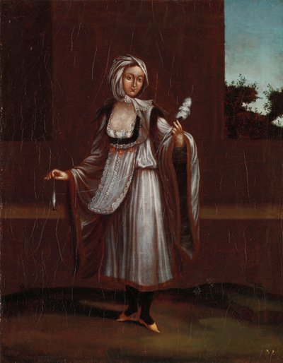 Woman from the Island of Patmos by Jean Baptiste Vanmour (workshop of)