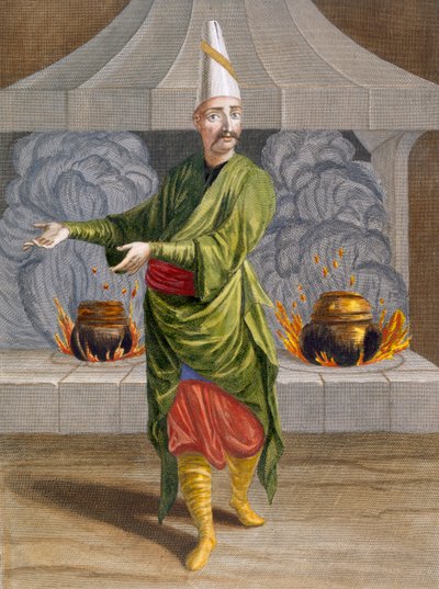Beulouk-Bachi, Head Chef of the Sultan, c.1708 by Jean Baptiste Vanmour