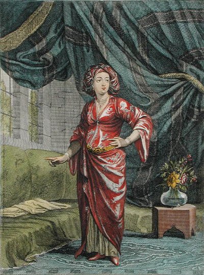 Greek Woman in her Apartment, plate 68 from 
