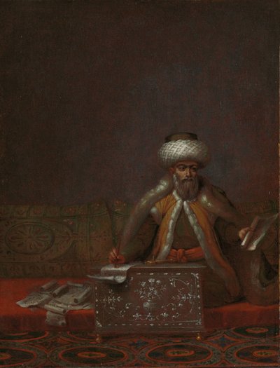 The Reis Effendi, Head of the Chancery by Jean Baptiste Vanmour