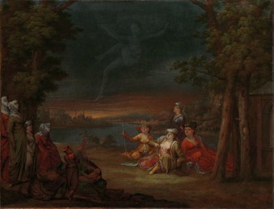 Turkish Women in the Countryside near Istanbul by Jean Baptiste Vanmour