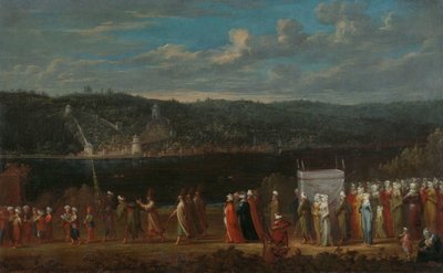 Wedding Procession on the Bosphorus by Jean Baptiste Vanmour