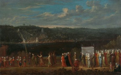 Wedding Procession on the Bosphorus by Jean Baptiste Vanmour