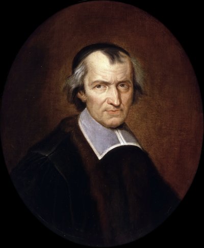 Portrait of Antoine Arnauld by Jean Baptiste de Champaigne